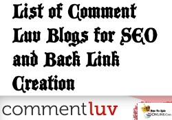 List of HIGH PR BEST Blogs to comment on for SEO and Back Links Creation